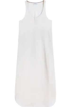 LEMAIRE Robe longue à découpe en biais