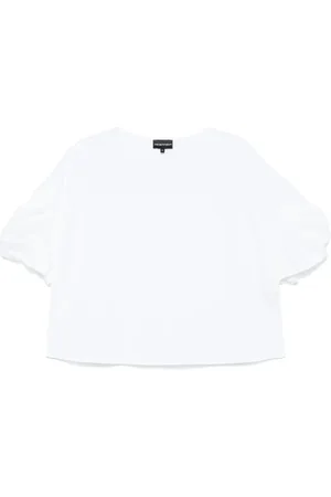 Emporio Armani Blouse à détail torsadé