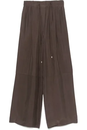 ALYSI Pantalon en soie