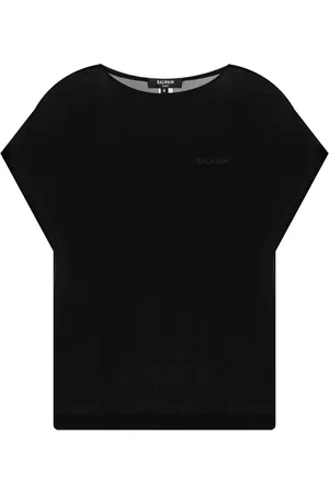 Balmain T-shirt à logo brodé