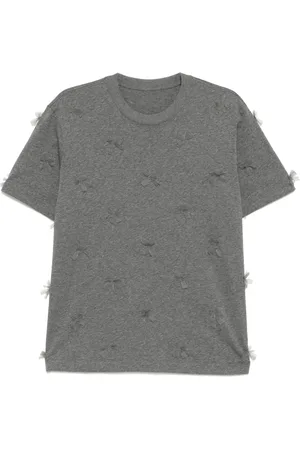 JNBY T-shirt à détail de nœud