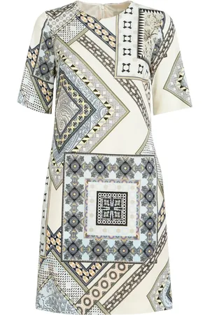 Etro Robe évasée à imprimé patchwork