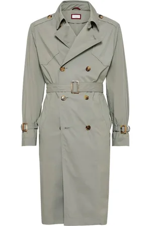 Brunello Cucinelli Trench à design imperméable