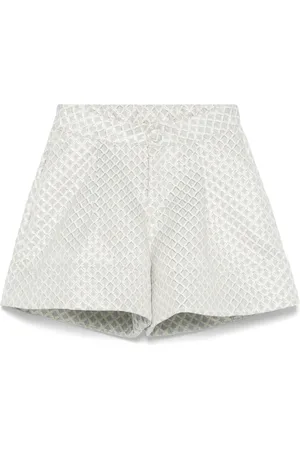 MISS GRANT Short à motif géométrique