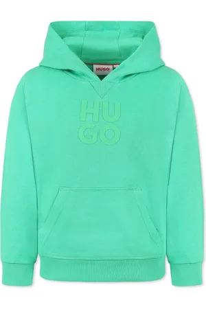 HUGO BOSS Hoodie à logo appliqué