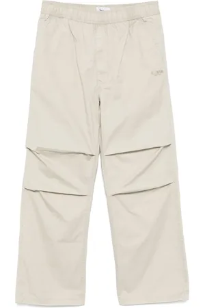 Izzue Pantalon à logo brodé