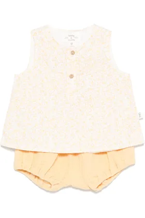 TEDDY & MINOU Ensemble haut-chemise à fleurs