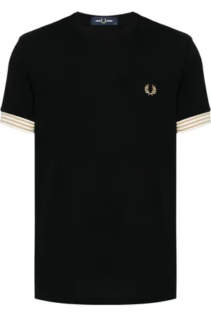 Fred Perry T-shirt en coton à logo brodé