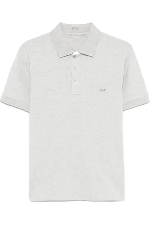 FAY Polo à logo brodé