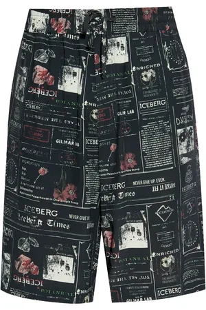 Iceberg Short à imprimé multicolore
