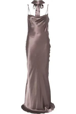 MANURI Robe longue Vivie en soie