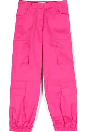 Twin-Set Pantalon cargo à taille mi-haute