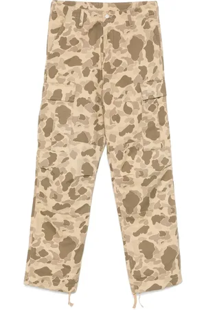 Carhartt Pantalon à imprimé camouflage