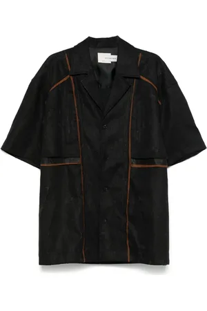 Feng Chen Wang Chemise à empiècements patchwork