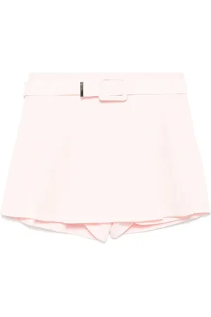 MISS GRANT Short plissé à design portefeuille