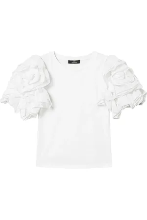 Twin-Set T-shirt à manches en organza