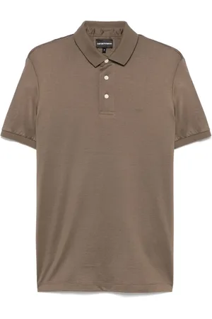 Emporio Armani Polo à logo imprimé