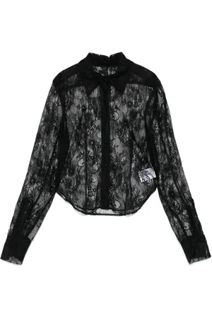Atu Body Couture X Rue Ra chemise à dentelle fleurie