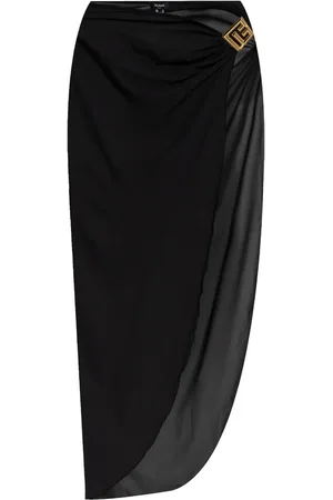Balmain Robe de plage à design drapé
