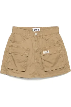 Izzue Jupe-short à poches cargo