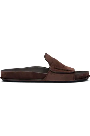 Jacquemus Claquettes en daim