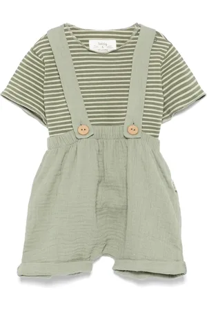 TEDDY & MINOU Ensemble t-shirt-short à rayures
