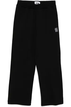 Izzue Pantalon à logo brodé