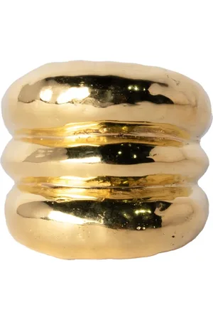 PARTS OF FOUR Bague Stack Grooved en argent sterling