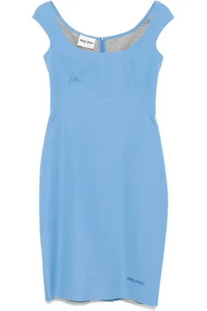 Miu Miu Robe courte en popeline