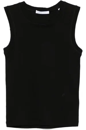 Helmut Lang Débardeur à logo brodé