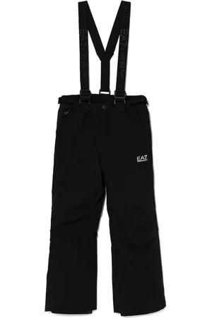 Emporio Armani Salopette à logo imprimé