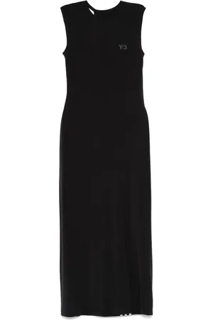 Y-3 Robe-débardeur à coupe longue