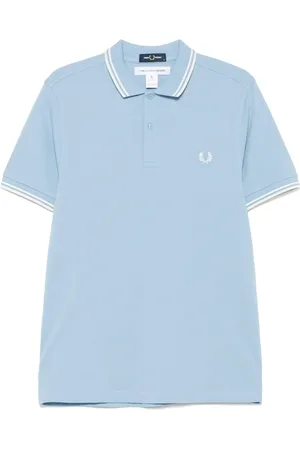Comme des Garçons X Fred Perry polo à bords rayés