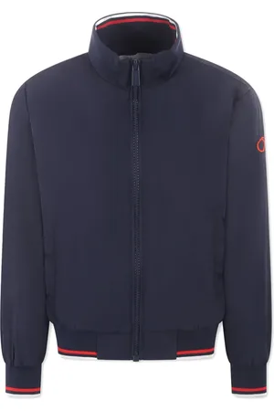 Trussardi Veste bomber à logo imprimé