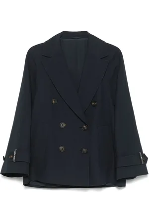 Brunello Cucinelli Veste à boutonnière croisée