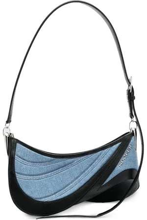 MUGLER Sac porté épaule Spiral Curve