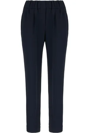 Brunello Cucinelli Tapered cropped trousers