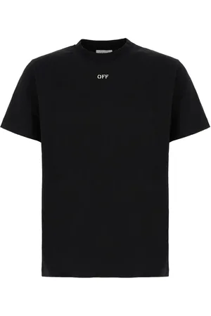 OFF-WHITE T-shirt en coton à logo brodé
