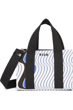 Msgm Sac porté épaule à imprimé graphique