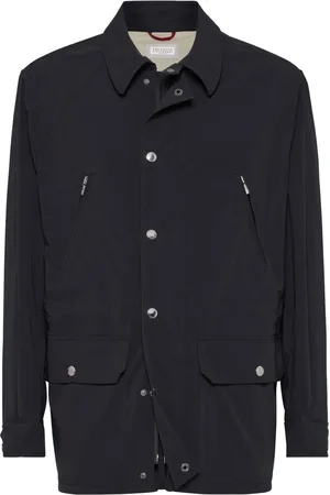 Brunello Cucinelli Parka en coton imperméable