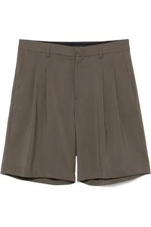 LOW BRAND Short à détails plissés