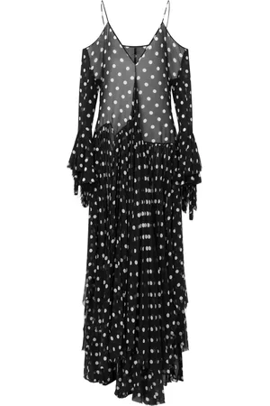 Moschino Robe longue à pois