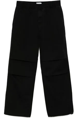 Izzue Pantalon à logo brodé