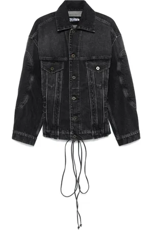 Jean Paul Gaultier Veste en jean à détail de laçage