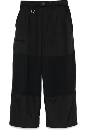 Y-3 Pantalon de jogging ample à logo imprimé