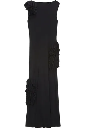 Msgm Robe longue à volants