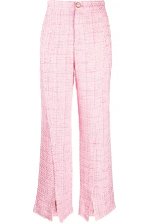 GCDS Pantalon de tailleur en tweed
