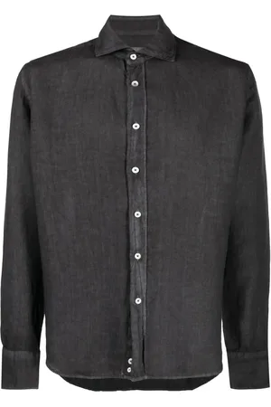 CANALI Chemise cintrée en lin