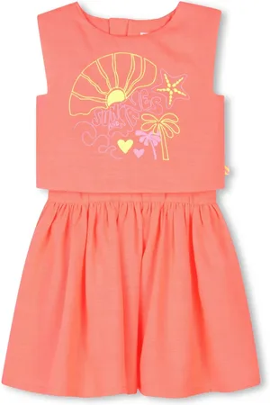 Billieblush Robe à imprimé graphique