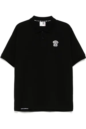 A Bathing Ape Polo à logo Moonface